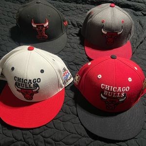 Bulls fitted hats
